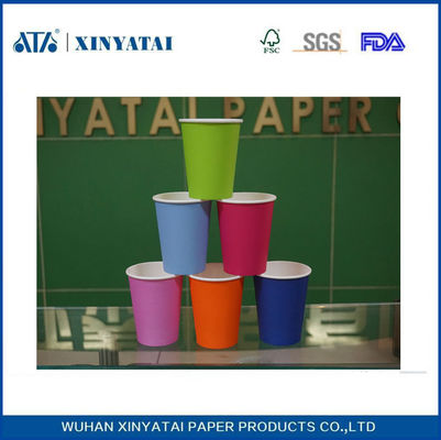 Κίνα Πολλαπλών χρώμα Custom Paper Καφές Κούπες, Μίας χάρτινο ποτήρι για ζεστά ροφήματα ή κρύο ρόφημα προμηθευτής