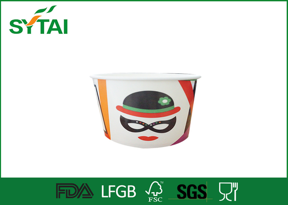 Κίνα 16 Oz λογότυπο που τυπώνει το μίας χρήσης βαθμό τροφίμων εγγράφου εμπορευματοκιβωτίων παγωτού προμηθευτής