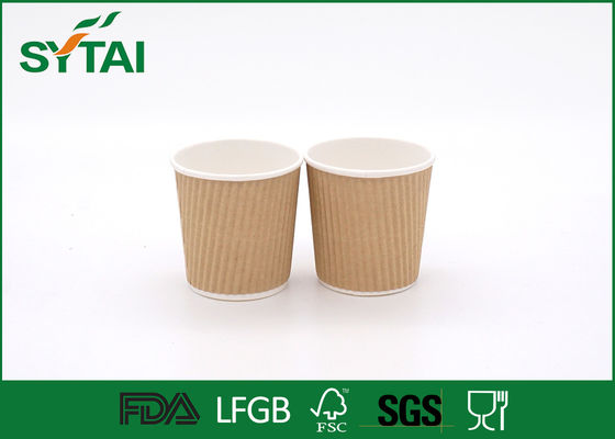 Κίνα Μόνωσε τα μικρά ζεστά ποτά που το καφετί έγγραφο της Kraft κοιλαίνει το προσαρμοσμένο εξατομικευμένο σχέδιο προμηθευτής