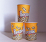Οικολογικές 32 ουγκιές Χαρτί Popcorn Κουβάδες / Ποπ κορν Κύπελλα με Offset ή Flexo εκτύπωση προμηθευτής