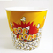 Αντικολλητικό και αδιάβροχο χαρτί Popcorn Εμπορευματοκιβώτια 64 ουγκιές Popcorn κουβά προμηθευτής