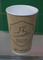 Ο καφές κυματισμών Skidproof μόνωσης λογότυπων συνήθειας κοιλαίνει την επίπεδη κάλυψη για το ζεστό/κρύο ποτό προμηθευτής