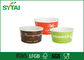 20 ουγκιές Διπλό PE επίστρωση Χαρτί Ice Cream Κύπελλα / παγωμένο γιαούρτι χάρτινο ποτήρι Οικολογικό προμηθευτής
