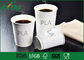 Υγιή καυτά φλυτζάνια εγγράφου ποτών PLA, φλυτζάνια καφέ για να πάει με το απλό σχέδιο καπακιών προμηθευτής