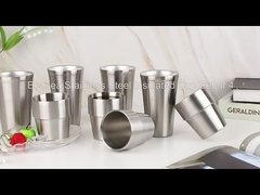 6 ουγκιές Απομονωμένα ποτήρια από ανοξείδωτο χάλυβα