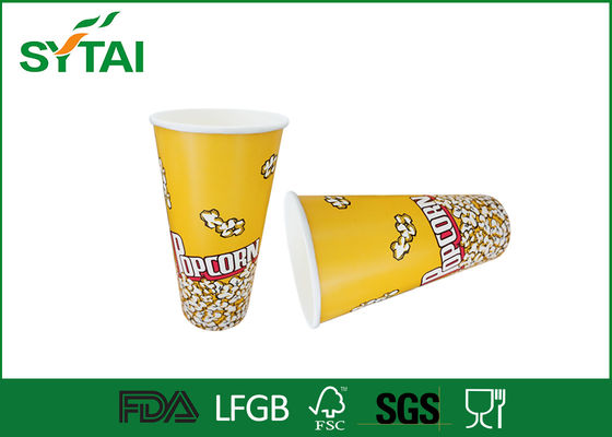 Κίνα Προσαρμοσμένη εκτύπωση Χαρτί Popcorn Κουβάδες Λαδόχαρτο και αδιάβροχο Popcorn εμπορευματοκιβωτίων προμηθευτής