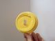 80 χιλιοστά Διάμετρος Πλαστικό Κίτρινο Μίας πόσιμο Κύπελλα Καπάκια για Κύπελλα Βιβλίο προμηθευτής
